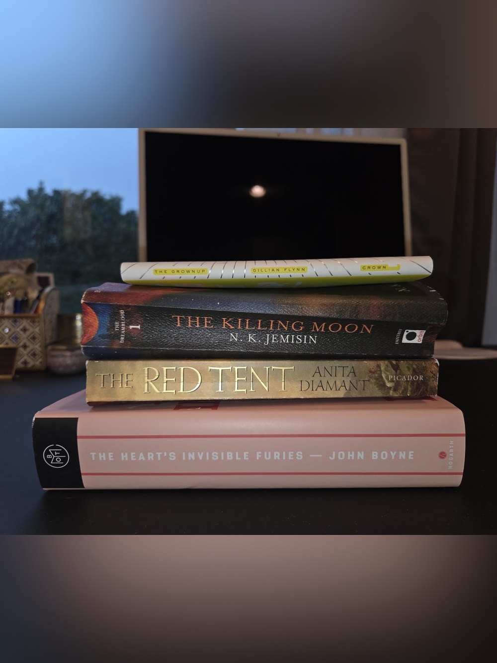 Stack of Four Books